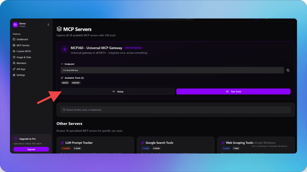 MCP servers