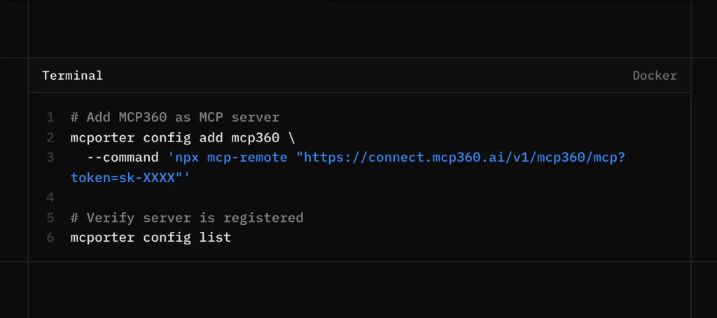 Add MCP as MCP Server