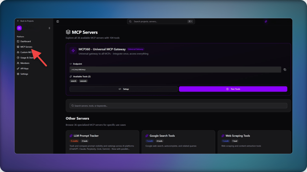 MCP servers