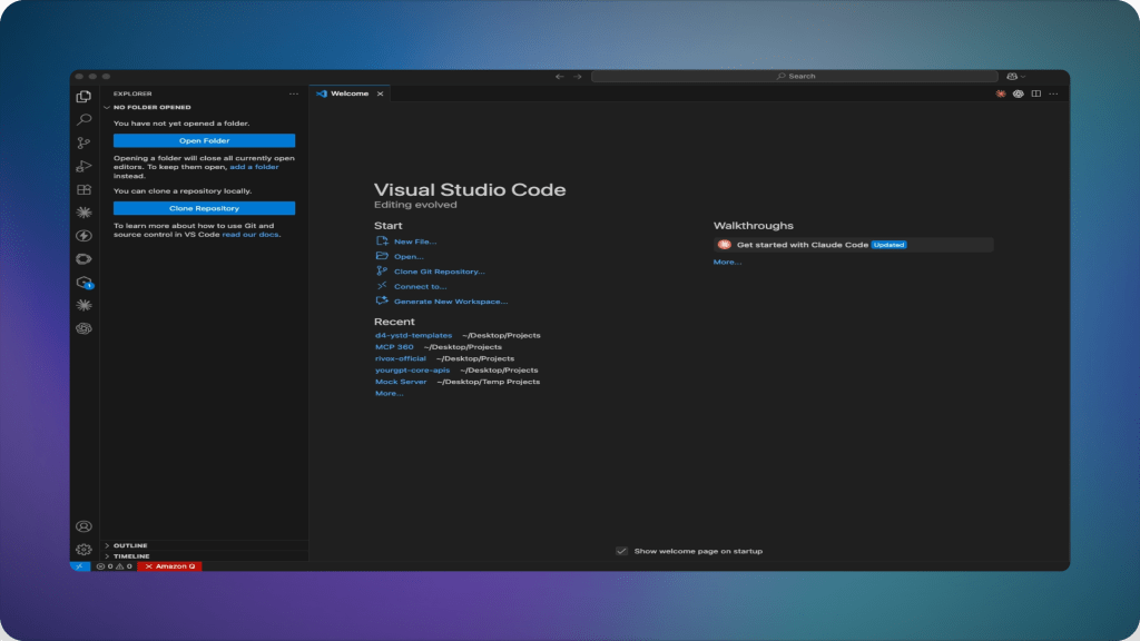 Open VS Code
