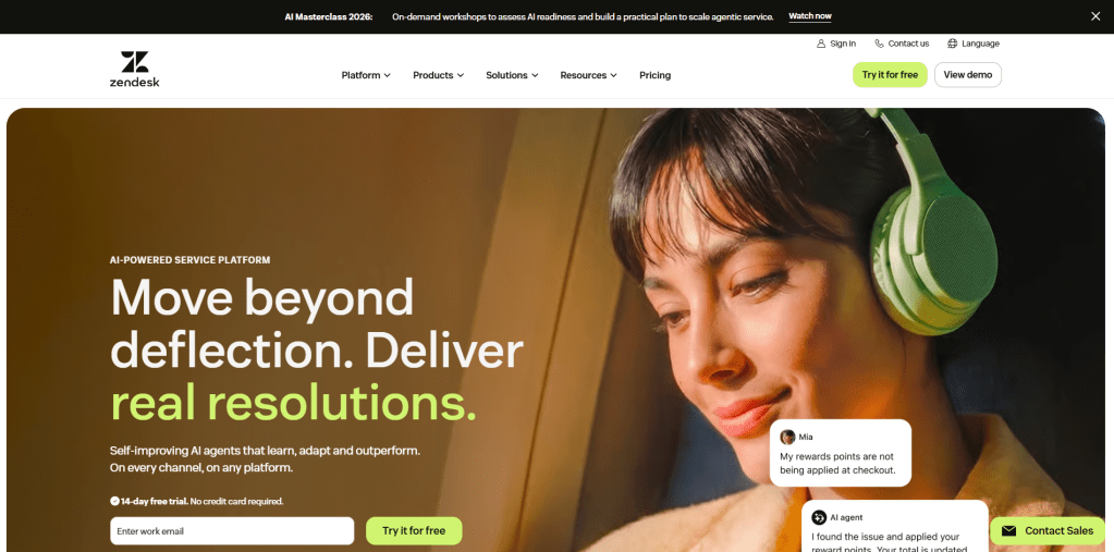 Zendesk Dashboard